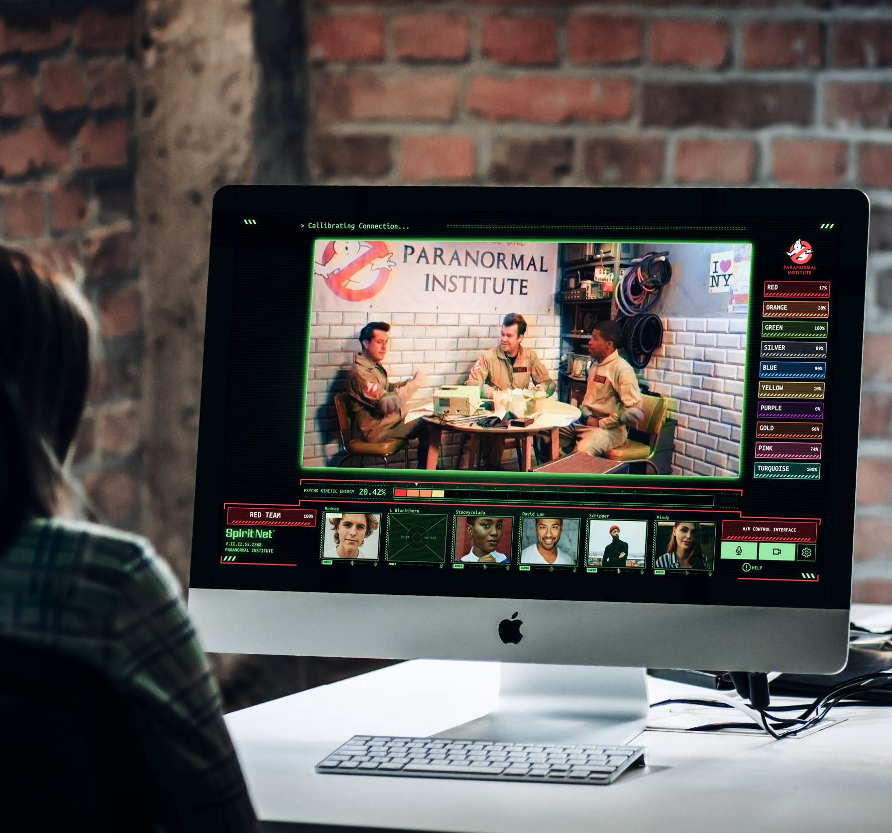 Secret Cinema Ghost Busters experience orchestration